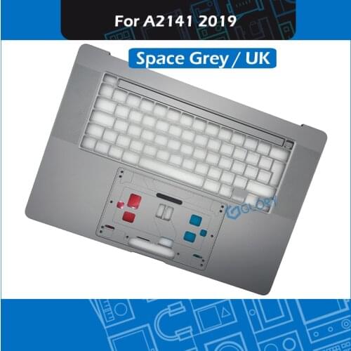 New Grey A2141 Topcase UK Layout For Macbook Pro Retina 16" A2141 Top Case Palmrest replacement Late 2019 EMC 3347