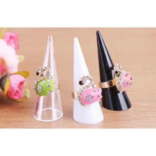 Finger ring display holders stand for jewelry exhibitor pandora rings holder jewelery jewlery organizer case jewellery props