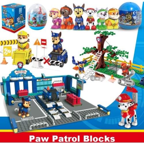 Блочные конструкторы PAW PATROL China At AliExpress