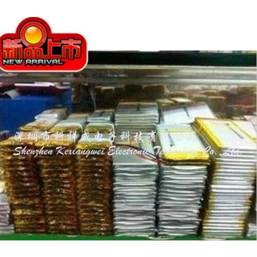 Brown 3.7V lithium polymer battery 406574046574 mobile power electronic navigation Rechargeable Li-ion Cell