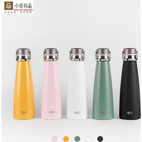 Portable Thermos cup Smart Temperature Display Vacuum Bottle 24h Vacuum Flask 475ML Travel Mug Stainless Steel Water Kettle