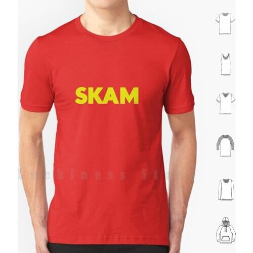 Skam T Shirt DIY 100% Cotton 6xl Skam Skam Italia Skam France Druck Eva Noora Isak Sana Awkward Alt Er Love Vilde Jonas Even