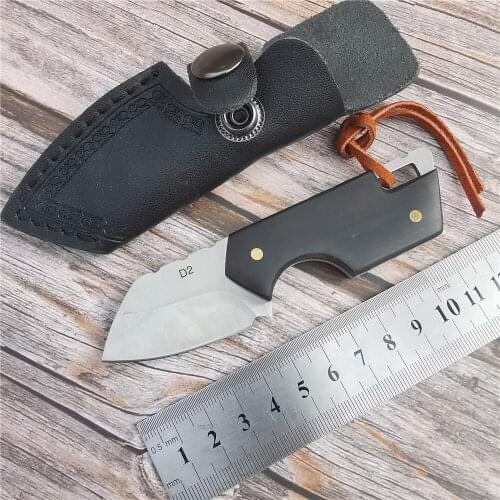 High quality D2 knife, sharp and durable outdoor knife, camping BBQ Woods playing with a knife