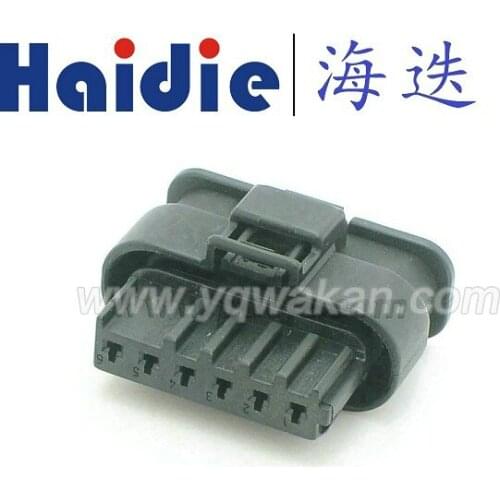 Free shipping 2sets 6pin HIRSCHMANN car connector accelerator pedal plug waterproof cable connector 872-861-501