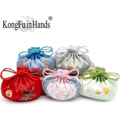 Antique Palace Sachet Women Jewelry Necklace Small Bag Carry Spices Fashion Car Bedroom Decoration Bunny Fawn Bird Sachet New