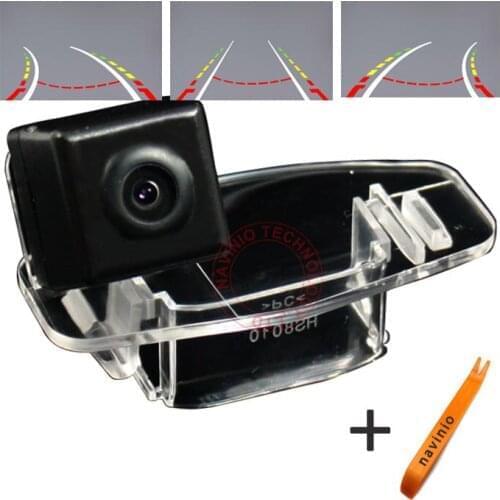 CCD car track camera reversing trajectory back reverse for Honda Accord Civic NTSC PAL(optional) Waterproof free shipping