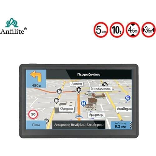 GPS navigator 7 inch car GPS navigation MTK 800MHz RAM 256M ROM 8G HD 800*480 navigation system new maps support drop shipping