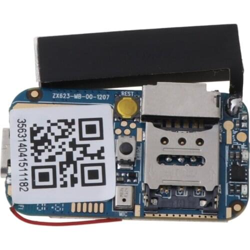 ZX623W GPS Tracker GSM Wifi LBS Locator PCBA SOS Web APP Tracking Voice Recorder TF Card SMS Coordinate