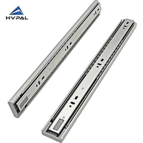 HVPAL 45kgs Ball Bearing Push to Open Drawer Slide Push open Slide Rails