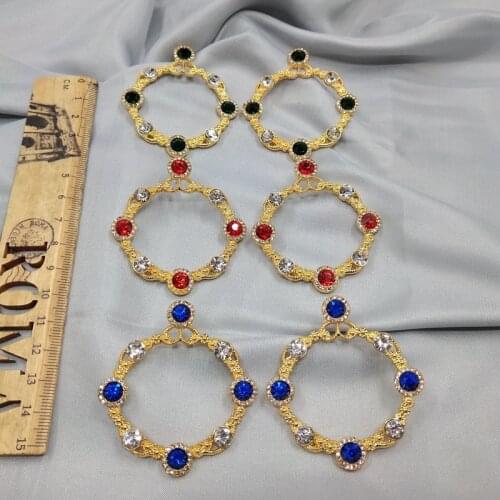 And American Qingdao jewelry earrings personality fashion trendy glass silver needle fashionable women Earrings D94