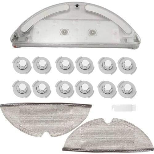Replacement Parts Kits 1 Water Tank 2 Mop Cloths 12 Water Tank Filter for Xiaomi Roborock S50 S51 S55 S6 T61 Accessories