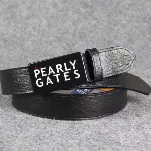 Golf clothing belt Golf Woman leather belt