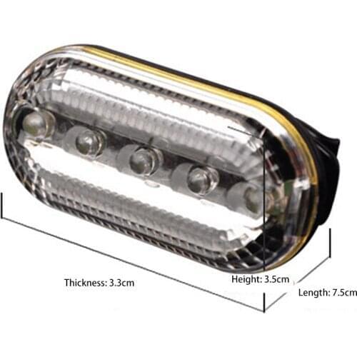 LED Flashing Shoulder Light Traffic Warning Signal Lamp Waterproof Warning Light Emergency Light Shoulder Clip Flasher Alarm