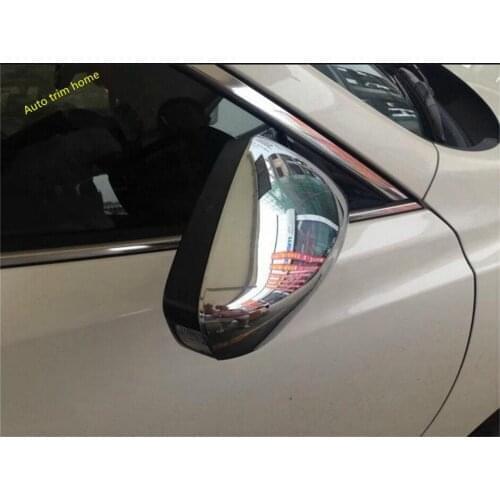 Lapetus ABS Chrome Exterior Refit Kit Door Rearview Mirror Decoration Cap Cover Trim 2 Piece / Set Fit For Mazda 6 2013 - 2017