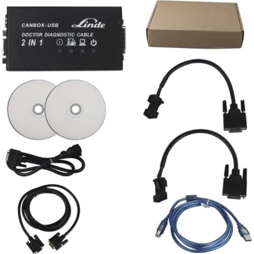 Linde forklift truck full set of 2 in 1 diagnostic tool CanBox + TruckDoctor cable + PathFinder + Truck Doctor Diagnose program