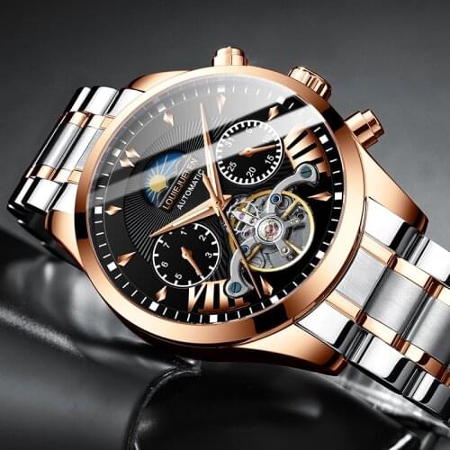 2021 new mens mechanical sports watch mechanical watch mens watch fashion luminous watch