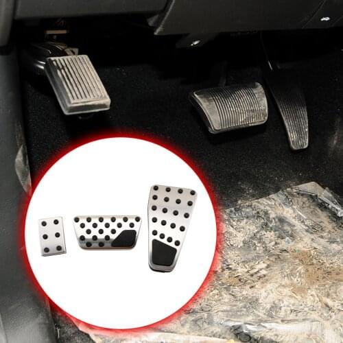 Fit For Dodge Ram 1500 2500 3500 4500 5500 No Drilling Fuel Gas Pedal Accelerator Brake Foot Pads Accessories