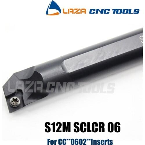 S12M-SCLCR06 S12M-SCLCL06 SCLCR09 Internal Turning Holder,SCLCR SCLCL Indexable Boring Bar,95 Deg Lathe tool for CCMT/CCGT0602