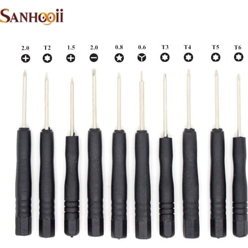 SANHOOII Economic Torx/Slotted/Phillips/5-Point/Y-Type Screwdriver Set for iphone ipad Electronic Teardown Repair Tools