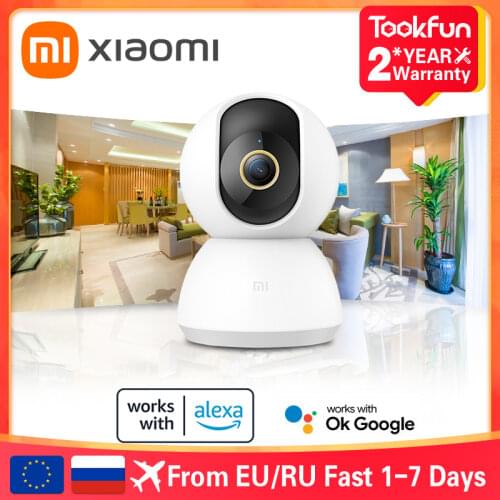 Global Version Xiaomi 360° Home Security Camera 2K AI Humanoid Detection 3 Million Pixels Infrared Night Vision Web Video Camera
