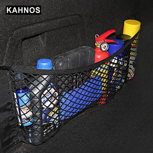 Mesh In Trunk Organizer Car Trunk Net Nylon SUV Auto Cargo Storage Mesh Organizer In Trunk For Cars Accessories Organizers