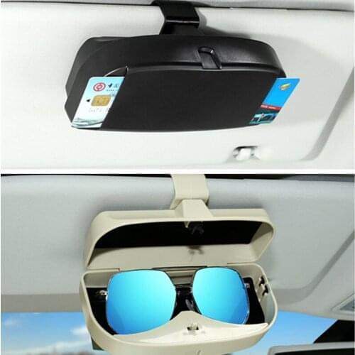 Universal Car styling sun glasses case box for Volvo S40 S60 S80 S90 V40 V60 V70 V90 XC60 XC70 XC90