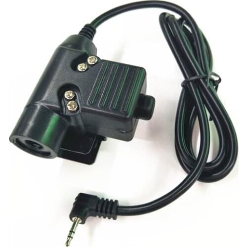 XQF U94 PTT Cable for Z Tactical Bowman Elite II HD01 HD02 Headset For Motorola CB Radio TLKR T3 T4 T5 T5428 FR50 T6200