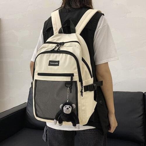 Women Girl Backpack Rucksack Satchel Laptop Shoulder School Bag Nylon Multi-Function Female Backpack Leisure Schoolbag