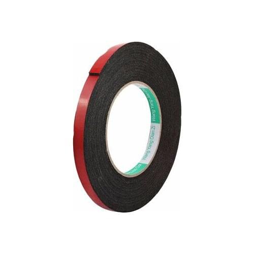 10mmx2mm Double Sided Sponge Tape Adhesive Sticker Foam Glue Strip Sealing 5M 3pcs