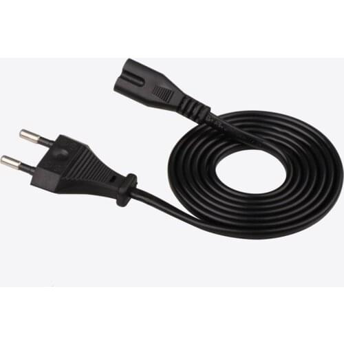 Electric power 2Pin Cable 1,2 meters 250V 2,5A US/EU UK supply power for