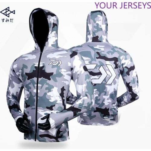 2022 New Style 4 Colors Daiwa Clothing Long Sleeve Quick Dry Fishing Anti-UV Sunscreen Clothes Shirt DAIWA Pesca Camiseta