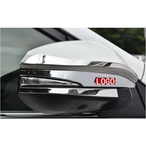 Accessories rearview mirror chrome finish ABS side Side mirror protector 2pcs / set! For Toyota RAV4