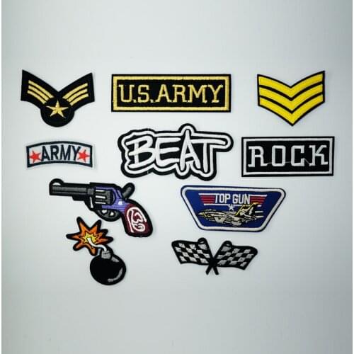 Army Emblem Uniform Sew clothes/Mending Clothes/tab/sign/stamp to amend/redo/reform/do over/tailor on T-shirt/dress/apparel