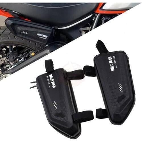 For Honda NC750X NC700X CB190R CB150R MSX125 ST1300 CBR250R motorcycle modified side-mounted waterproof hard shell triangle bag