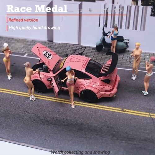 RM figure 1:64 Feminine women lady scene model miniature Character model