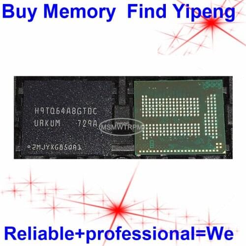 H9TQ64A8GTDC H9TQ64A8GTDCUR-KUM BGA221Ball EMCP 8+8 8GB Mobilephone Memory New original and Second-hand Soldered Balls Tested OK