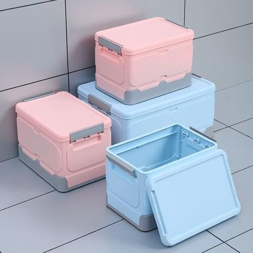 Kitchen drawer Folding storage box environmentally friendly plastic vehicle-mounted multi-functional Organizer for cosmetics