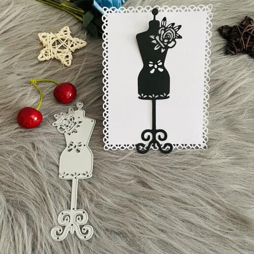 Metal cutting dies cut die mold Sewing hanger clothes decoration Scrapbook paper craft knife mould blade punch stencils dies