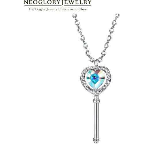 NEOGLORY Silver Chains