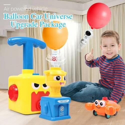 New Balloon Powered Cars Balloon Racers Aerodynamic Cars Stem Toys Party Supplies Preschool Educational Science Toys Dro