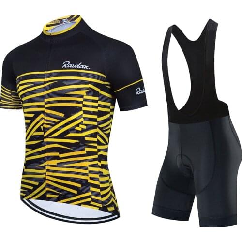 New Summer Cycling Clothing Short Sleeves Jerseys Mountain Bike Sports Set Maillot Lciclismo Hombre for Men 2021