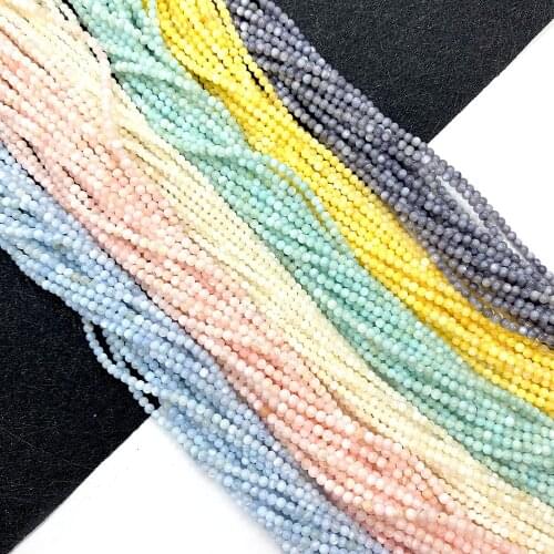 Wholesale Natural Shell Beads White Round Stone Beads for Jewelry Making DIY Bracelet Necklace Accessories Jewelry Charm