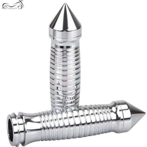 Pair Motorcycle Chrome 26mm Handlebar Electronic Throttle Hand Grips For Harley Electra Tri Street Glide FLHX Road King FLHR