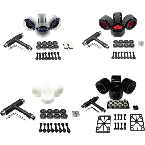 Portable Skate Bearings Wheel DIY Tool Accessory Kit for Skateboard Spinners All-in-One