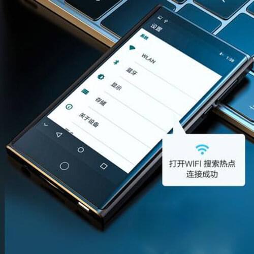 Ruizu H6 mp4 WIFI bluetooth full Touch 4.0 inch IPS Screen MP3 Player can get to the Internet FM Radio Video Player E-book