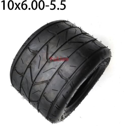 High quality10 inch wide tire 10x6.00-5.5 tire motorcycle tubeless tire vacuum road electric scooter motor inner tube