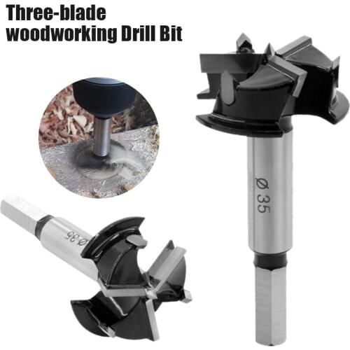 35 mm Forstner Steel Boring Drill Bit Woodworking Self Centering Hole Saw Tungsten Carbide Wood Cutter Tools Set