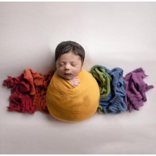 T5EC Newborn Photography Props Blanket Baby Swaddle Wrap Sleeping Bag Infants Photo Shooting Backdrop Accessories