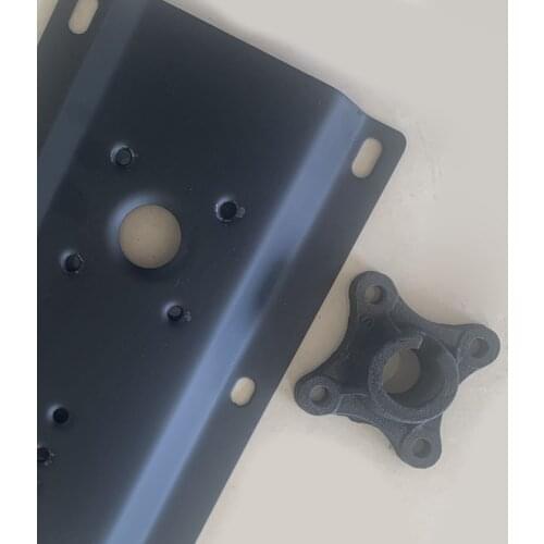 Stable Salon Chair Bottom Support Hardware Stool Surface Lifting Metal