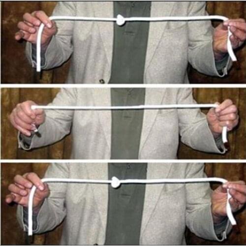 Knots So Fast,Magic trick classic toys,accessoreis,rope magic,magic prop,comedy,Free shipping